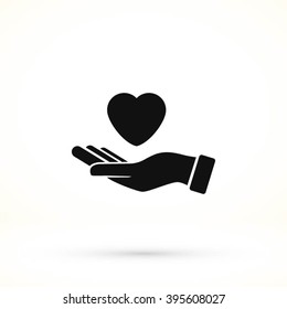 hands of the heart icon