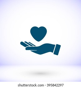 hands of the heart icon