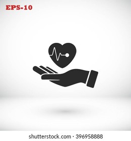 hands of the heart icon