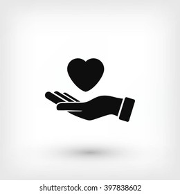 hands of the heart icon
