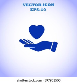 hands of the heart icon
