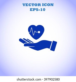 hands of the heart icon