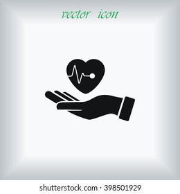 hands of the heart icon