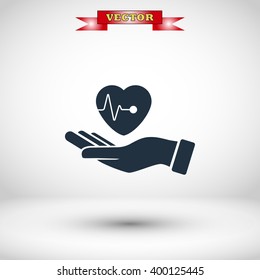 hands of the heart icon