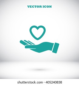 hands of the heart icon