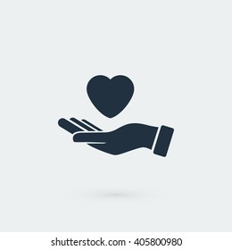 hands of the heart icon