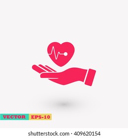 hands of the heart icon