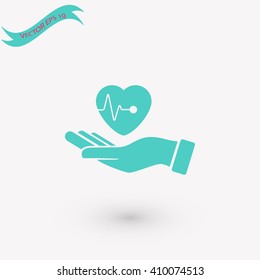 hands of the heart icon