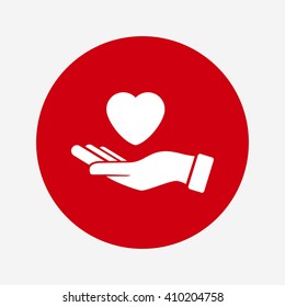 hands of the heart icon