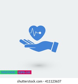hands of the heart icon