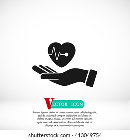 hands of the heart icon