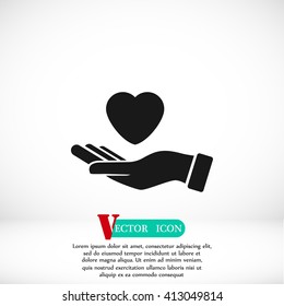 hands of the heart icon