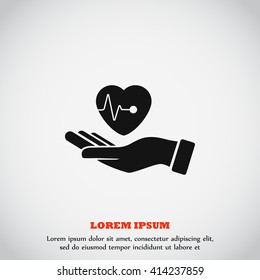 hands of the heart icon