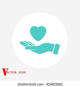 hands of the heart icon