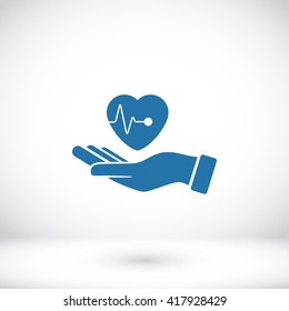 hands of the heart icon