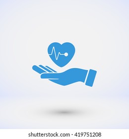 hands of the heart icon