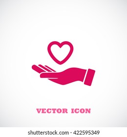 hands of the heart icon
