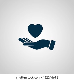 hands of the heart icon
