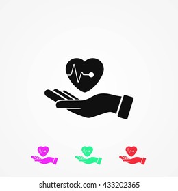hands of the heart icon