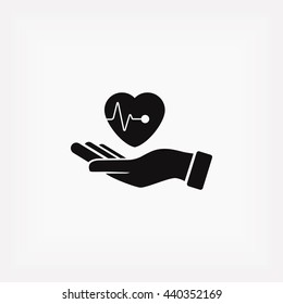 hands of the heart icon