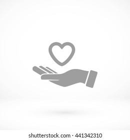 hands of the heart icon