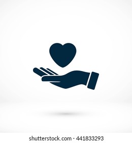 hands of the heart icon