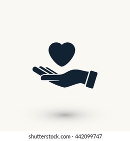 hands of the heart icon