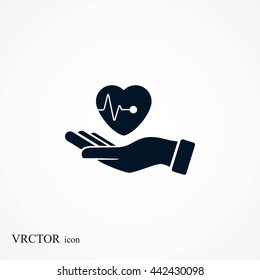hands of the heart icon