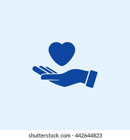 hands of the heart icon