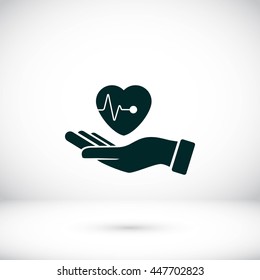 hands of the heart icon