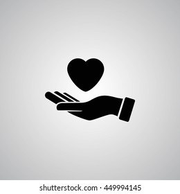 hands of the heart icon
