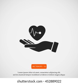 hands of the heart icon