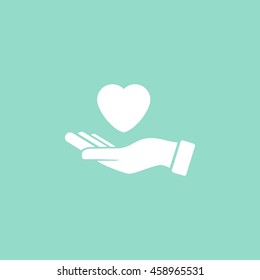 hands of the heart icon