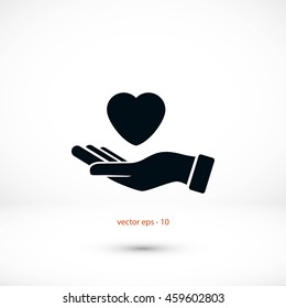 hands of the heart icon