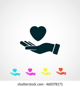 hands of the heart icon