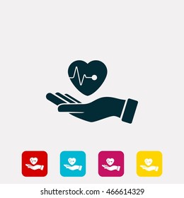 hands of the heart icon