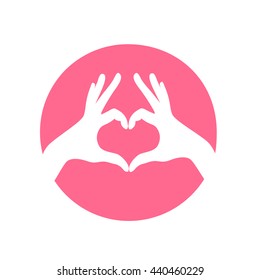  hands heart symbol