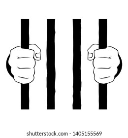 hands hold the lattice vector illustration