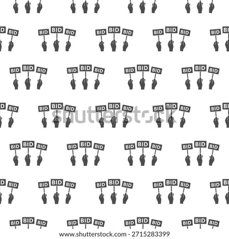 Hands holding bids seamless pattern isolated on white background