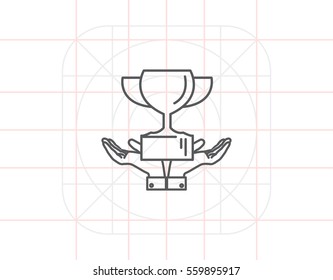 Hands holding cup