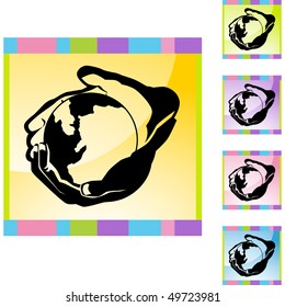 Hands Holding Earth