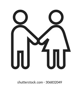 Hands, holding, hand icon vector image. Can also be used for activities. Suitable for use on web apps, mobile apps and print media.