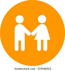 Hands, holding, hand icon vector image. Can also be used for activities. Suitable for use on web apps, mobile apps and print media.