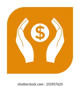 Hands holding  money
