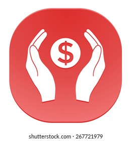 Hands holding money