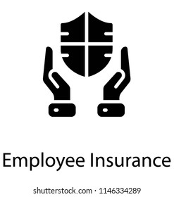Hands holding protection shield depicting insurance