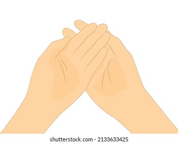 hands holding , showing, giving something, open hands- vector illustration