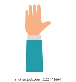 hands human isolated icon