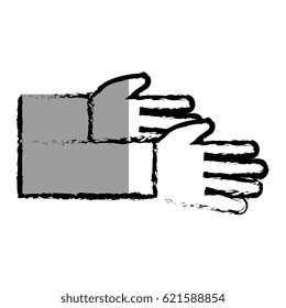 hands human isolated icon