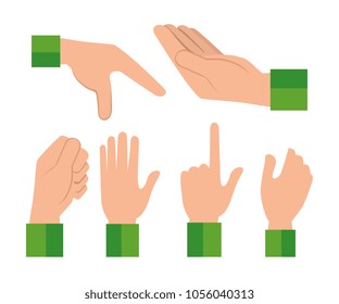 hands human language signs